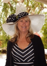 Nancy with Kentucky Derby Hat