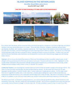 Island hopping in The Netherlands