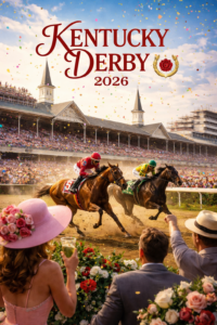 Party heartily at our annual Kentucky Derby party.