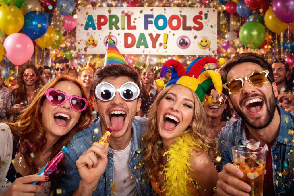 When is April Fools' Day this year?!